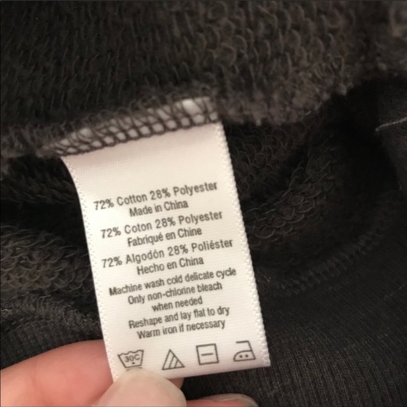 ALO YOGA Gray Funnel neck Pullover Sweatshirt - Picture 5 of 6